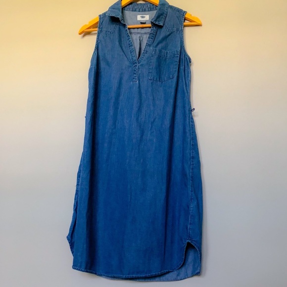 Old Navy Soft Denim Dress - Picture 1 of 5